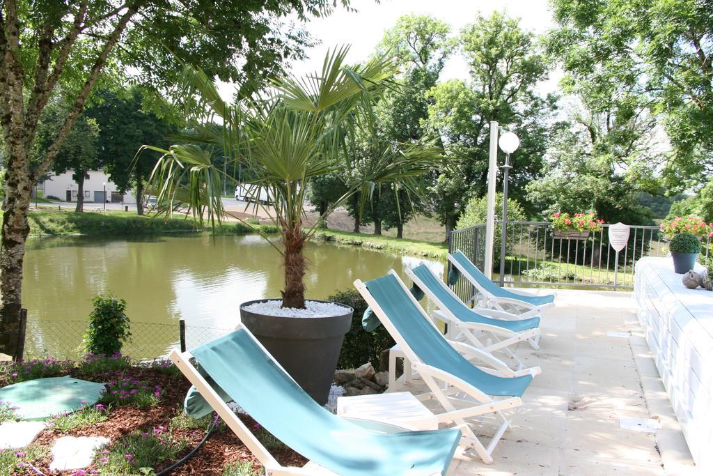 Logis Hotel Auberge De L'Etang Magnac-Bourg Ngoại thất bức ảnh